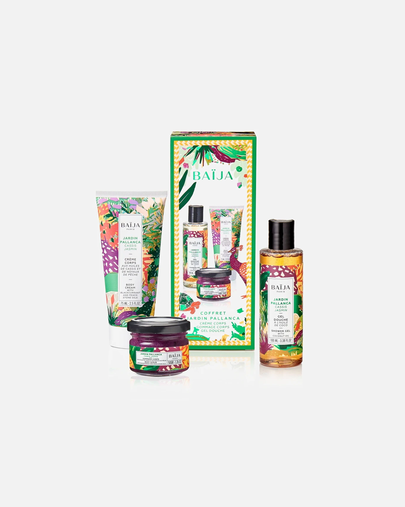 Baija Paris Coffret soin corps Jardin Pallanca