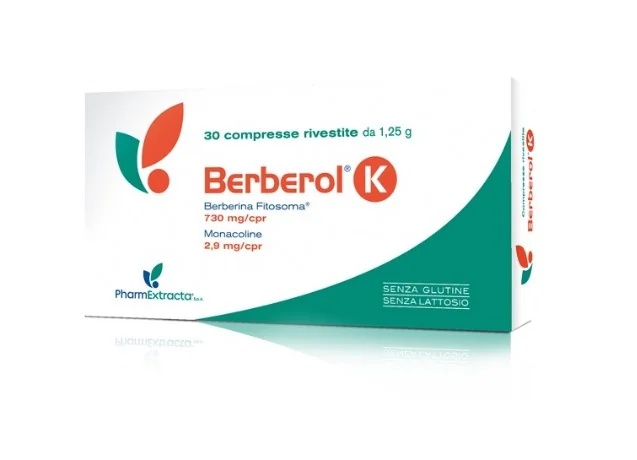 PHARMEXTRACTA Berberol K 30 tabletten, voedingssupplement met cholesterolgehalte