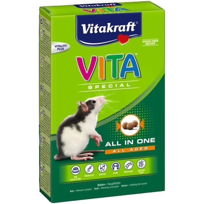 VITAKRAFT Vita special - Pour rats - 600 g