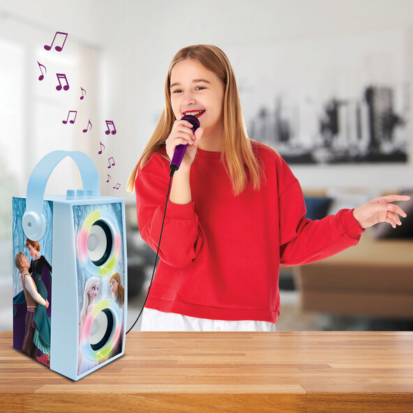 Ηχείο Bluetooth Frozen Karaoke με Μικρόφωνο
