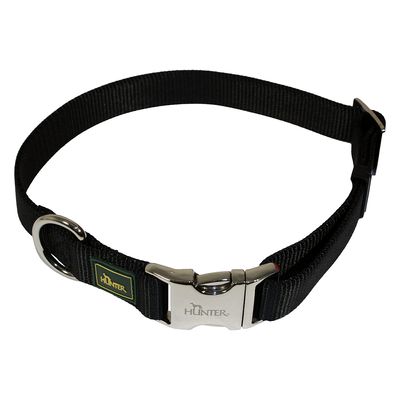 HUNTER Vario Basic Alu-Strong Hundehalsbånd - Sort