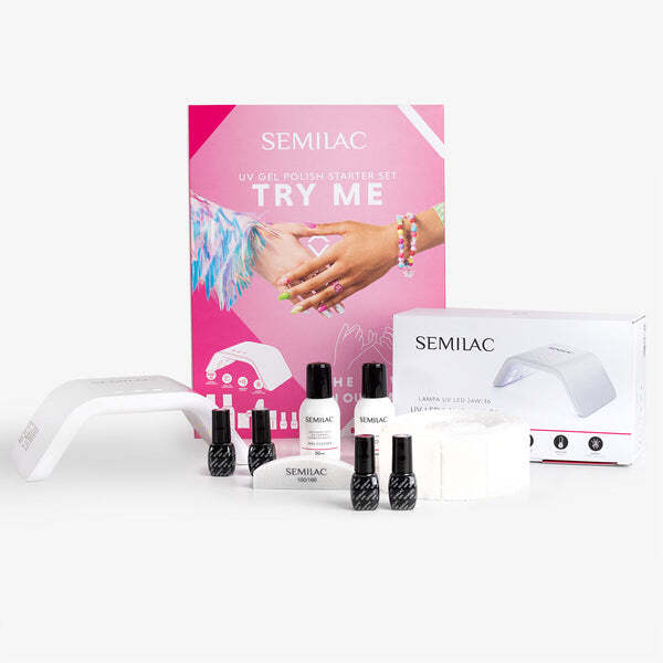 Semilac UV Gel Polish Startersett PRØV MEG