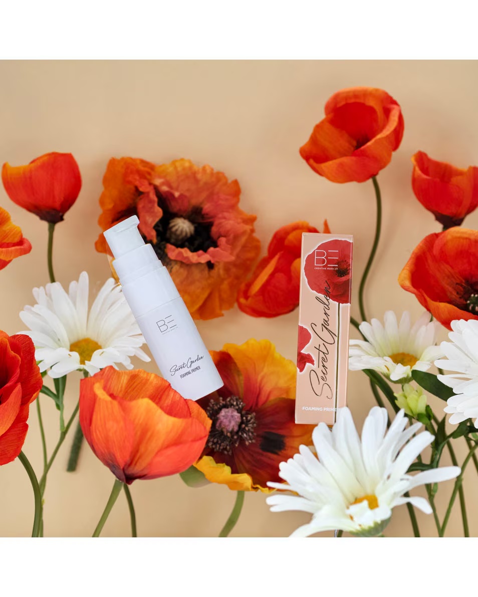 BE CREATIVE MAKE UP COLECȚIA SECRET GARDEN Bază de machiaj spumantă