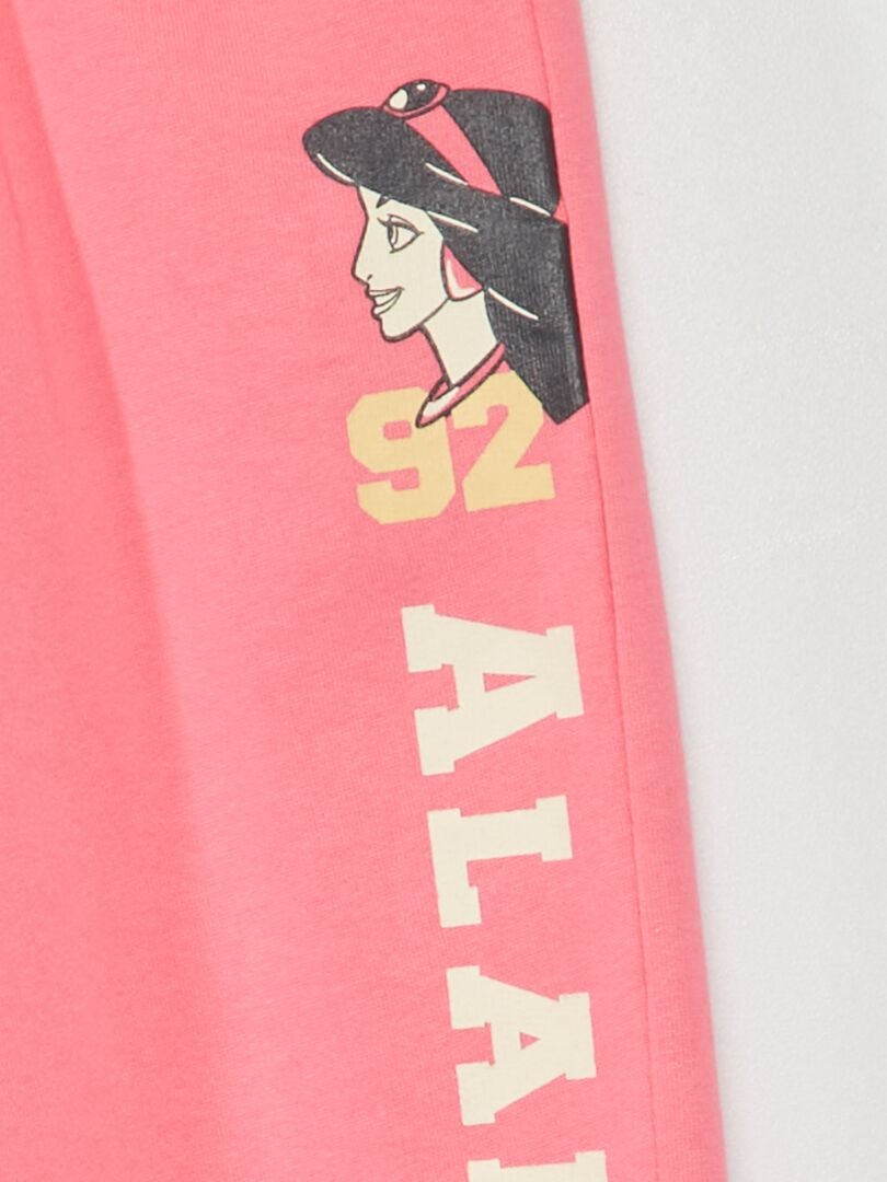 Calças de moletom 'Jasmine', 'Aladdin' e 'Disney' - ROSA