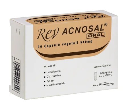 REV Rev Acnosal Oral 30 Capsules Antioxidant Supplement