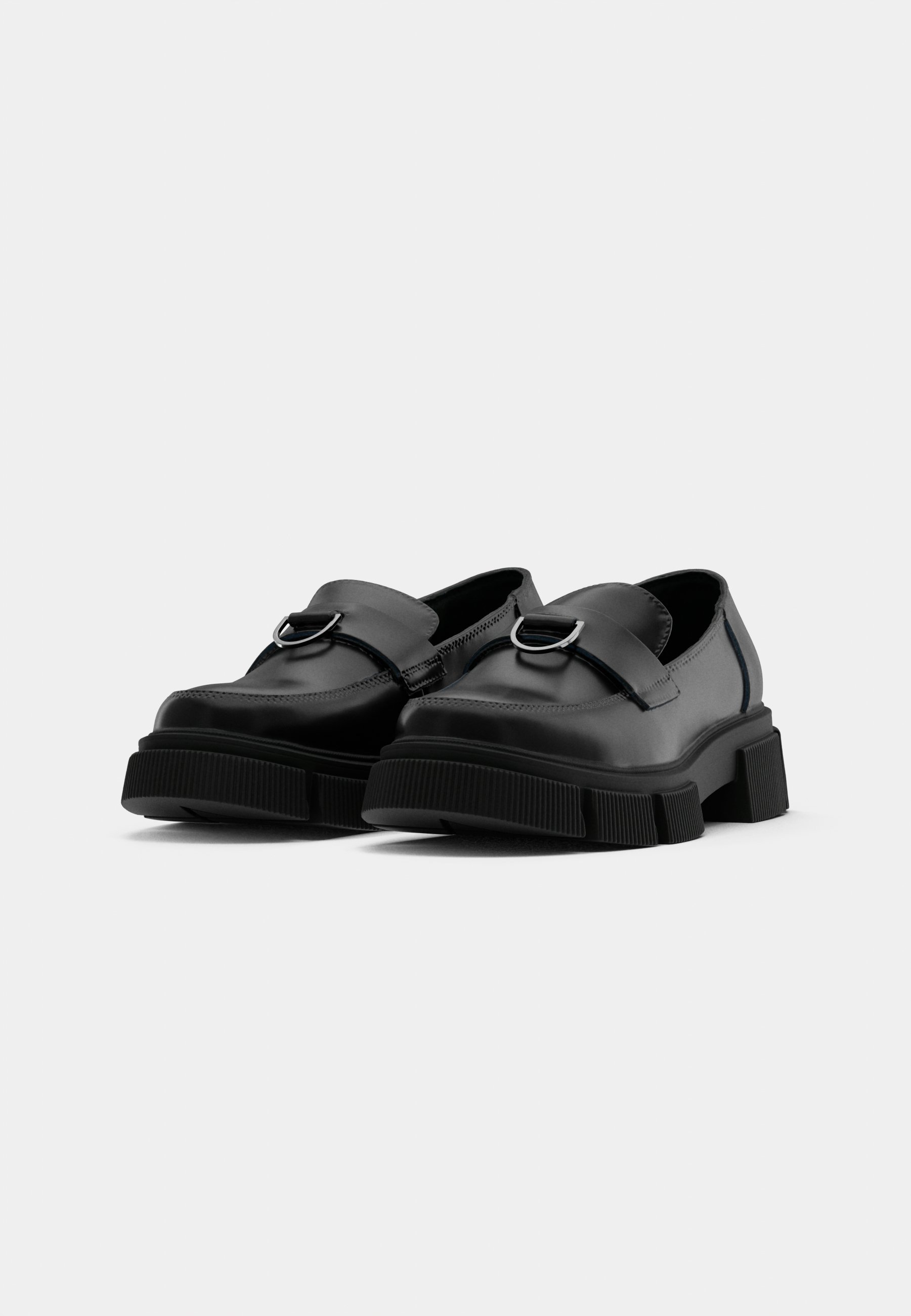 Zign LEATHER - Instappers - zwart