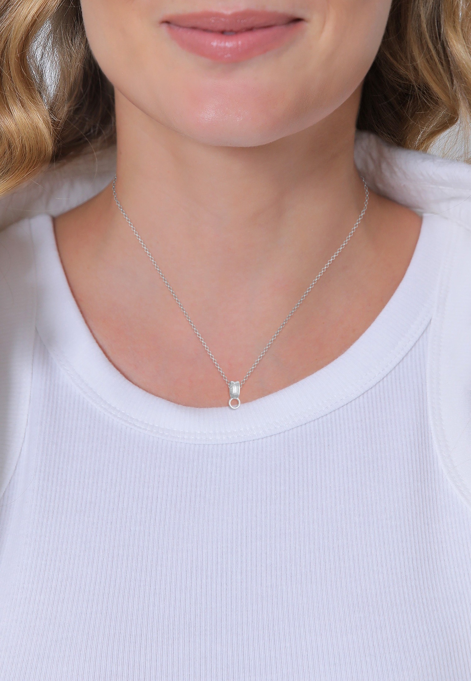 Nenalina Femmes Bead support de breloques Basic en argent sterling 925