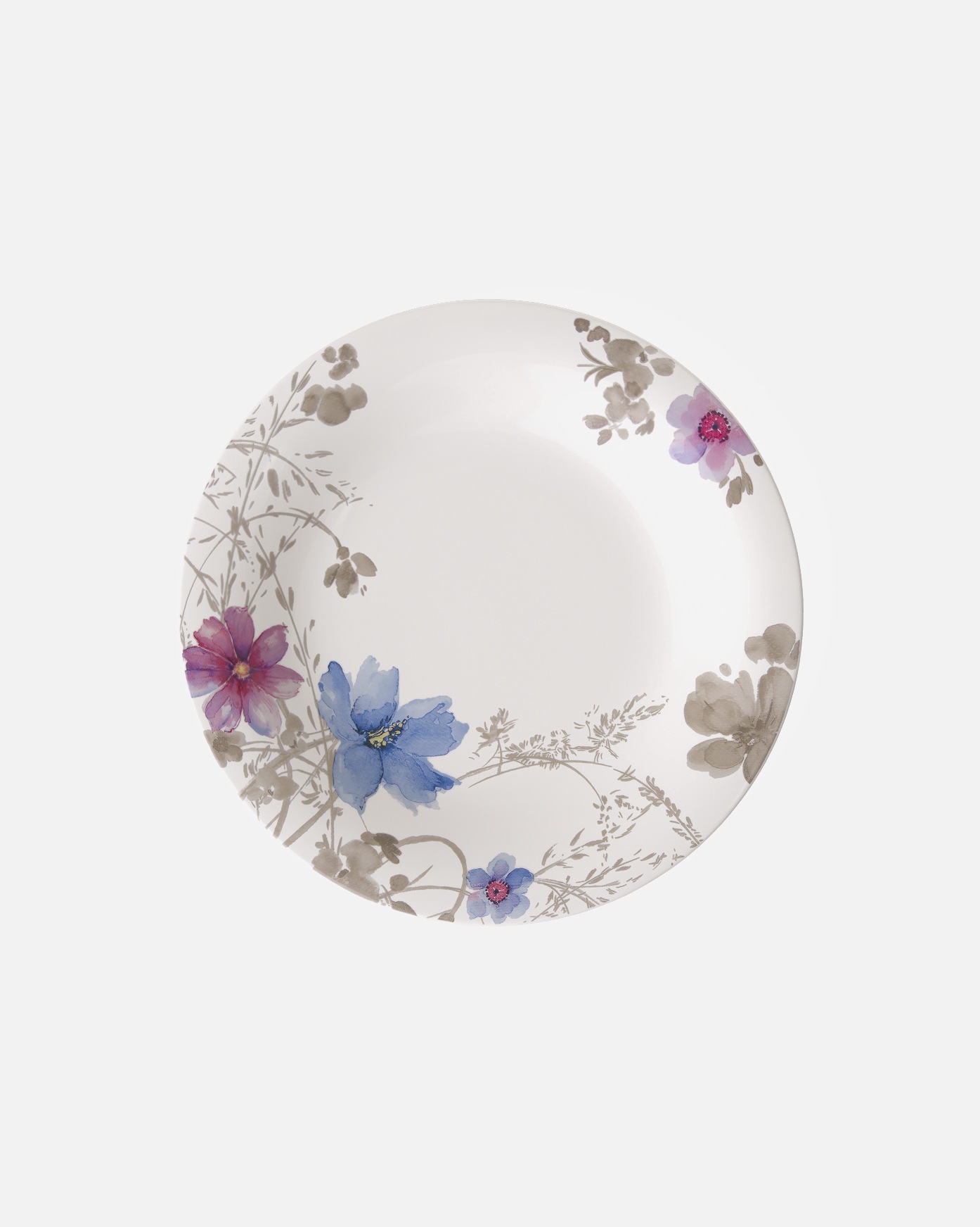 Villeroy & Boch Gourmet apvali lėkštė Mariefleur Gris Basic - 1 vnt.