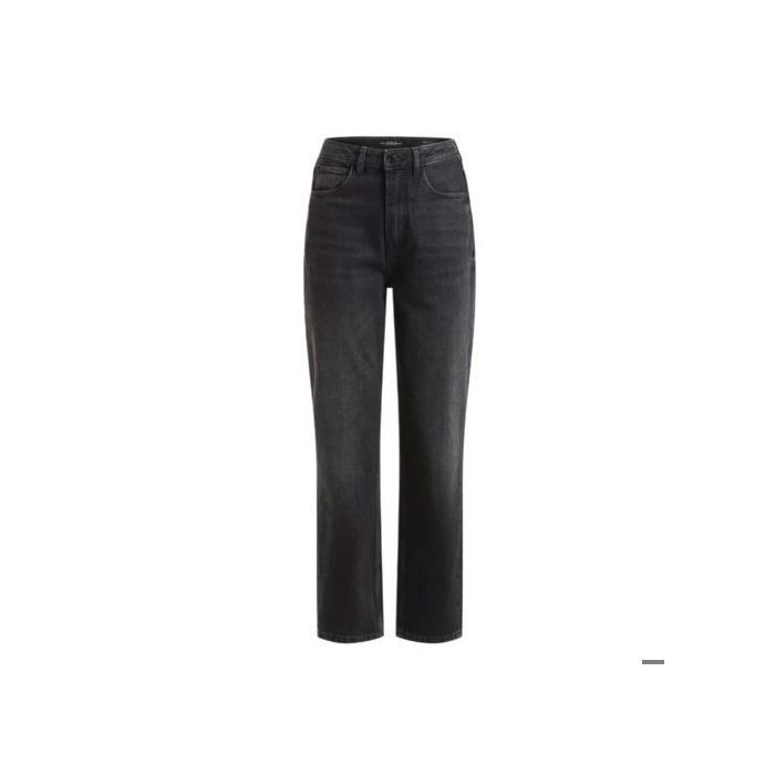 Jeans da donna GUESS modello Mom Fit, neri - Stile moderno, taglia 26