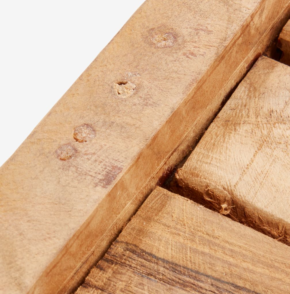 GLAMSBJERG GLAMSBJERG 5 vietų poilsio komplektas iš tikmedžio