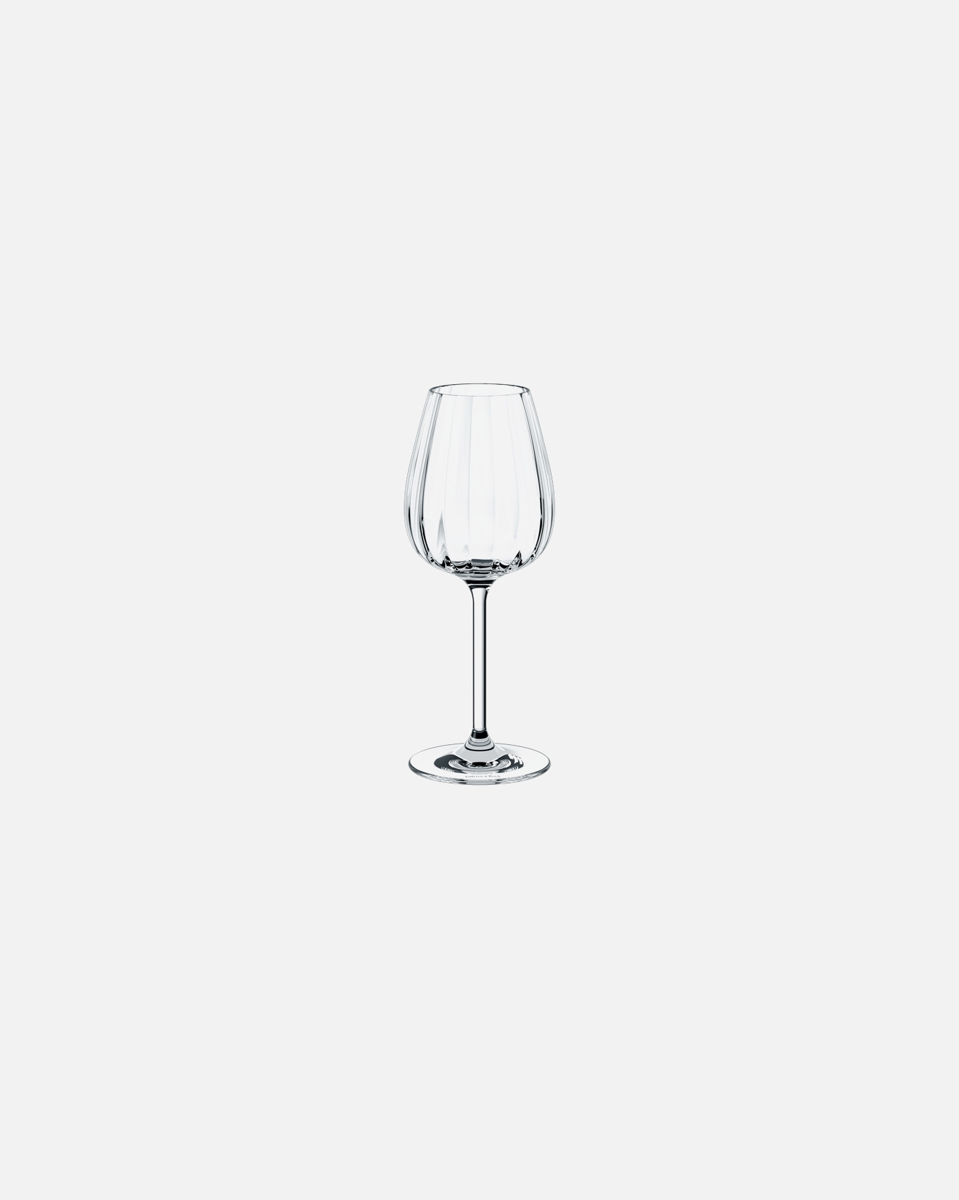 Verres à vin blanc Villeroy & Boch en verre, lot de 4, Rose Garden - 1 pièce