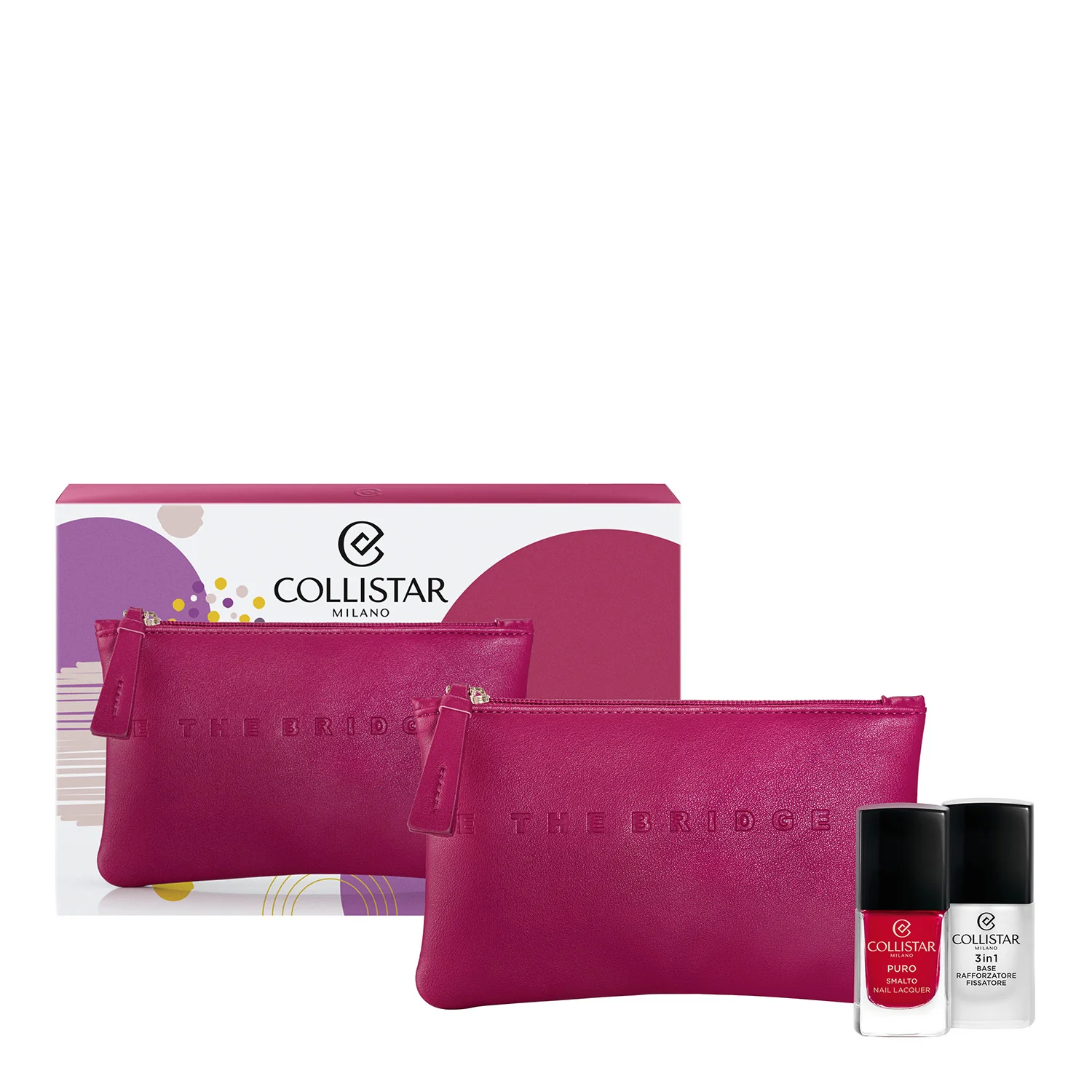 Mani Cofanetto Puro Smalto 111 Rosso Milano - Cofanetto Make Up, Smalto