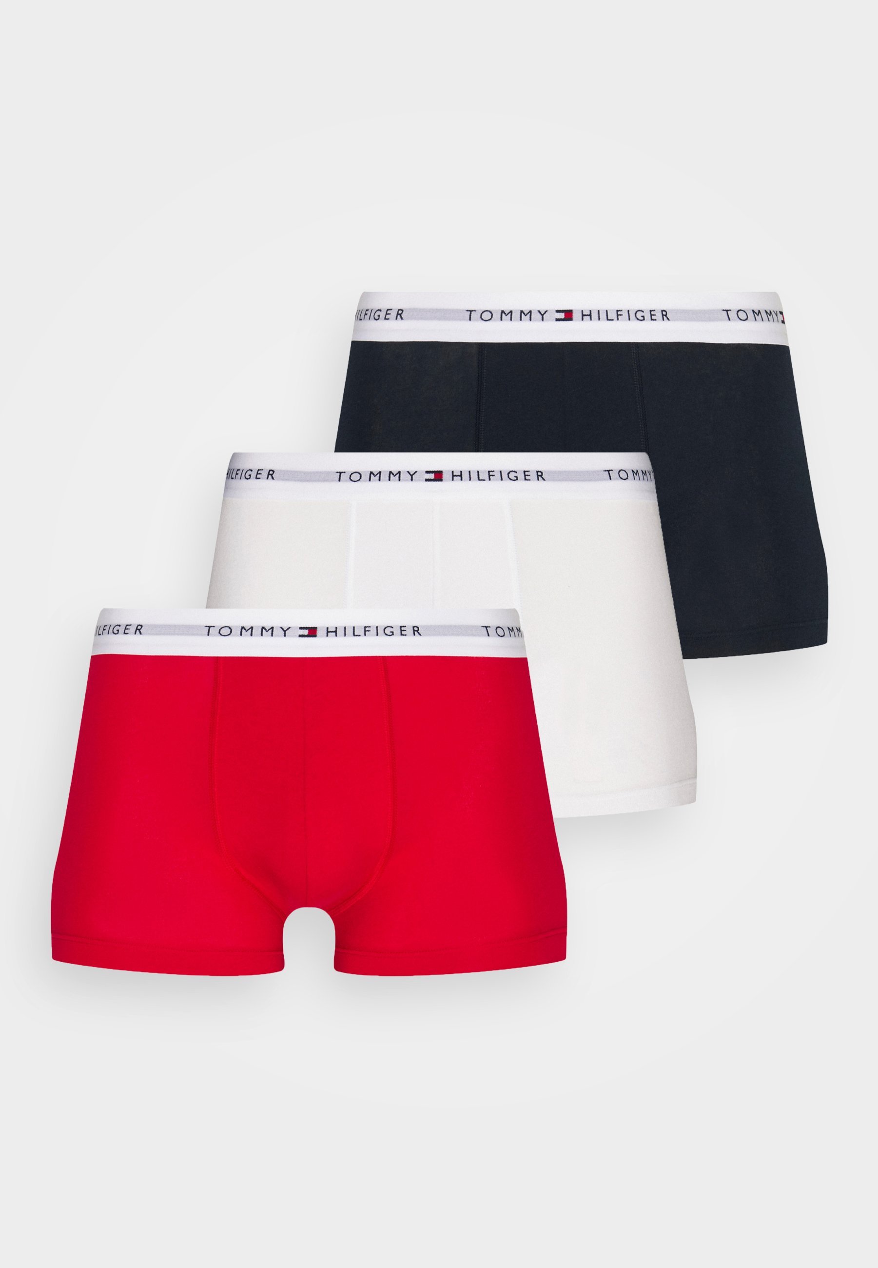 Lot de 3 caleçons Tommy Hilfiger Signature - Bleu désert/blanc/rouge primaire