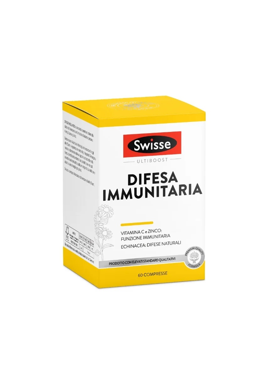 Swisse Immune Defense 60 comprimidos com vitamina C, zinco e equinácea