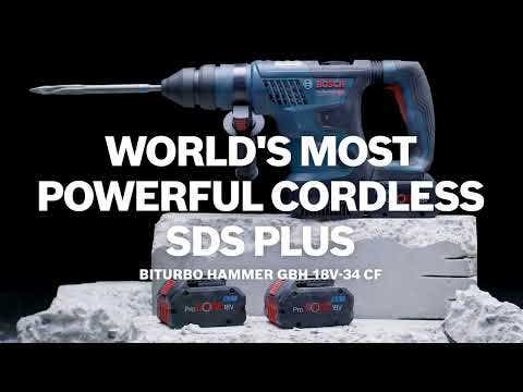 BOSCH 18V BITURBO Brushless 4kg SDS Plus Młotowiertarka Skin 0611914041