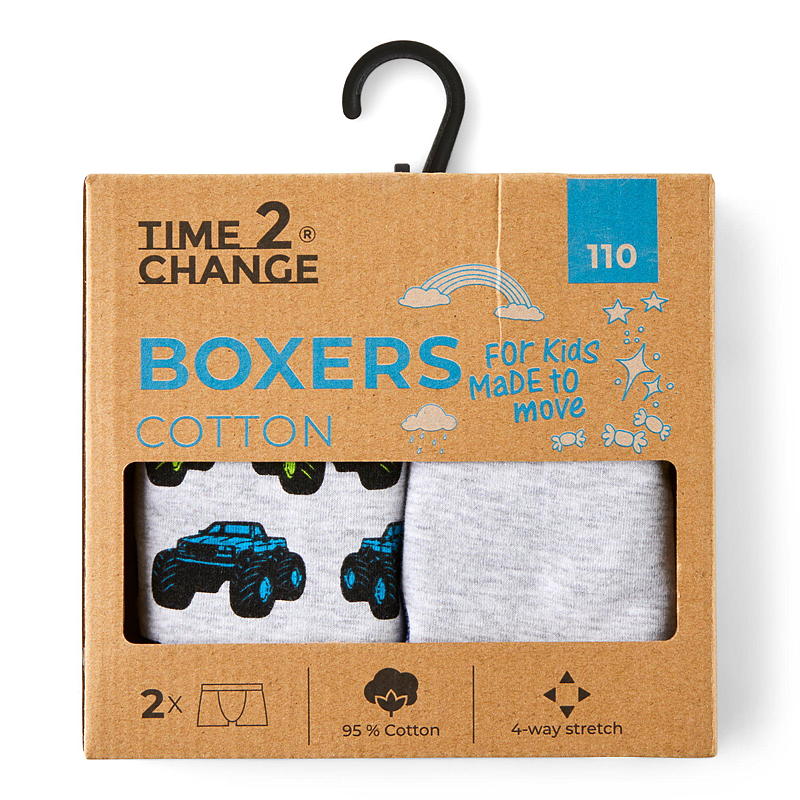 Time 2 Change Boxershorts 2-pack storlek 110