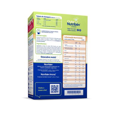 Nutribén vauvanruoan aloitus pulloille, maidoton, 250 g