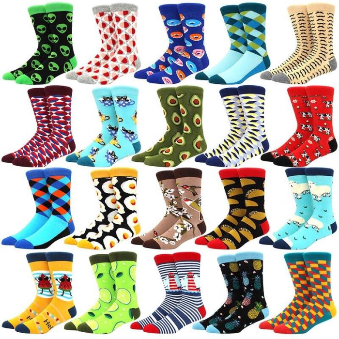 Calcetines de moda para hombre, de algodón peinado, cálidos y transpirables, ideales para otoño e invierno. Calcetines largos para parejas, perfectos para regalar en bodas.