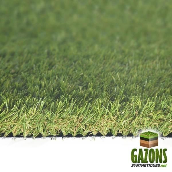 Césped sintético - AZUR GRASS - Familiar - Altura del pelo: 42 mm - Rollo de 2 m x 5 m