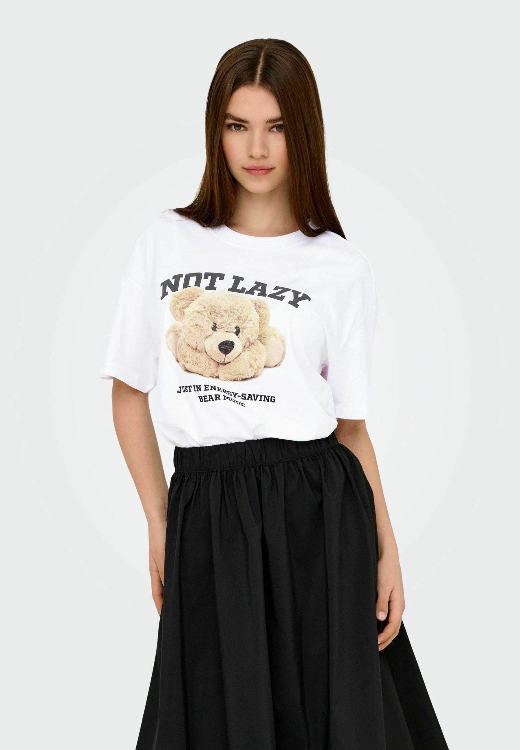 T-shirt imprimé ONLY ONLVIVVI LIFE LOVELY - blanc éclatant