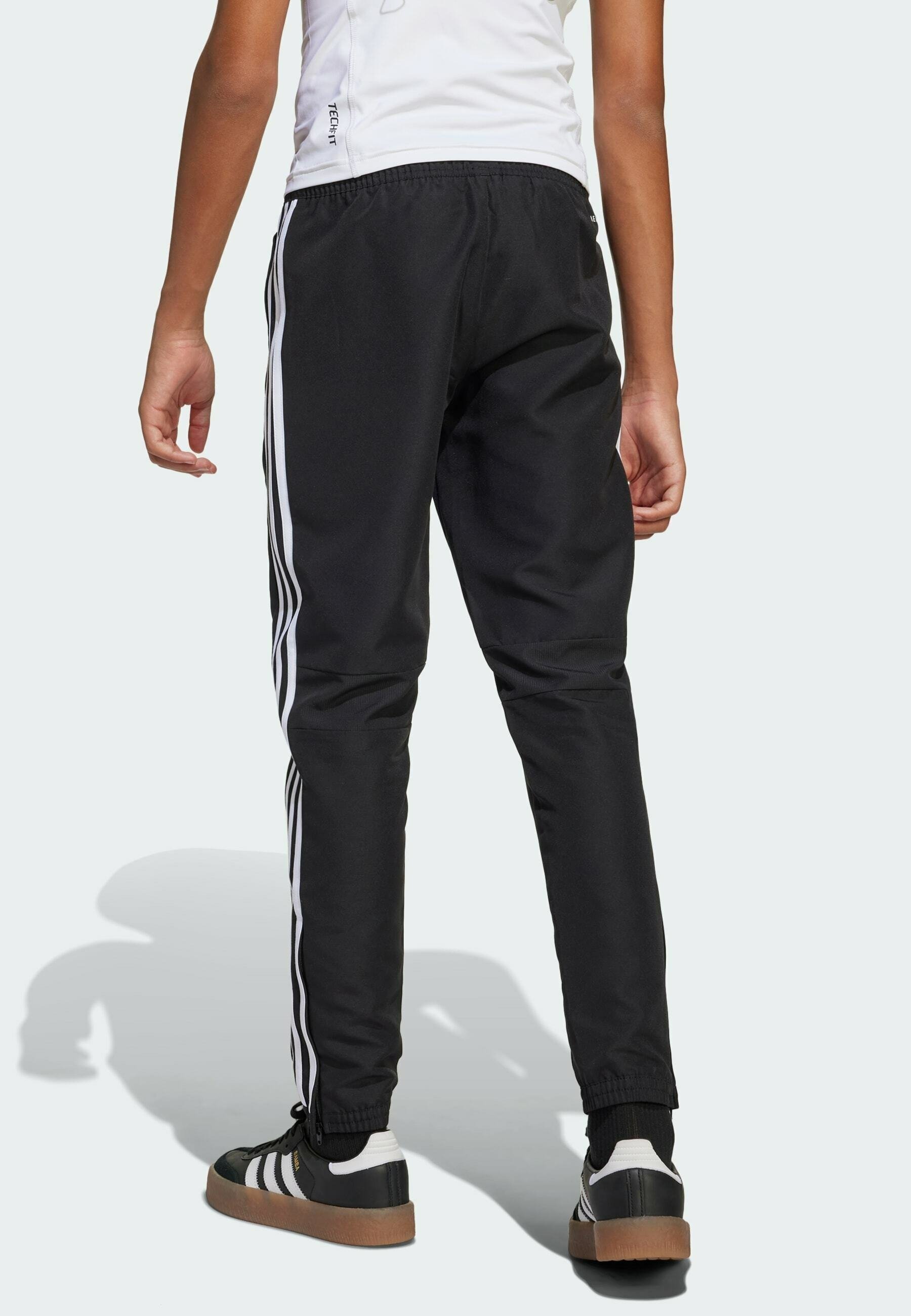 adidas Performance TIRO 25 ESSENTIALS WOVEN KIDS - Trainingsbroek - zwart wit