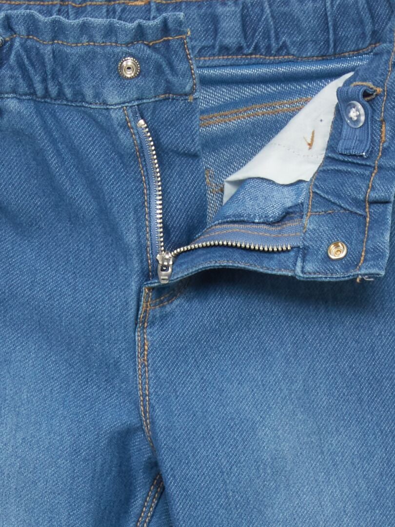 Calça jeans flare - Fácil de usar - AZUL