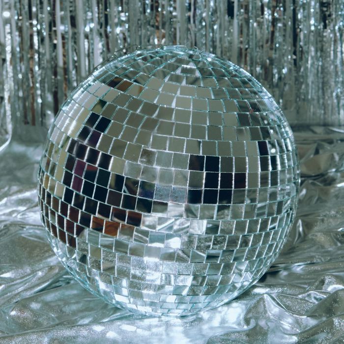Boule à facettes - PTIT CLOWN - re71198 - 30 cm - Argent - À suspendre