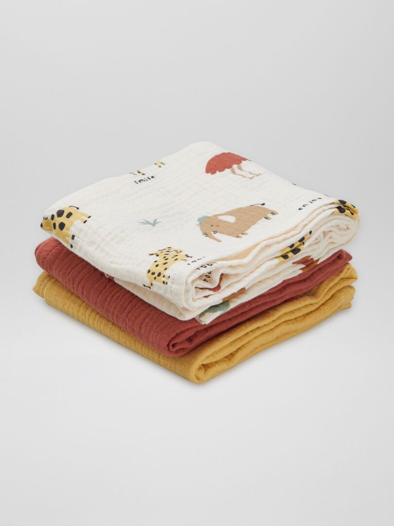 Conjunto de 3 capas - BEGE