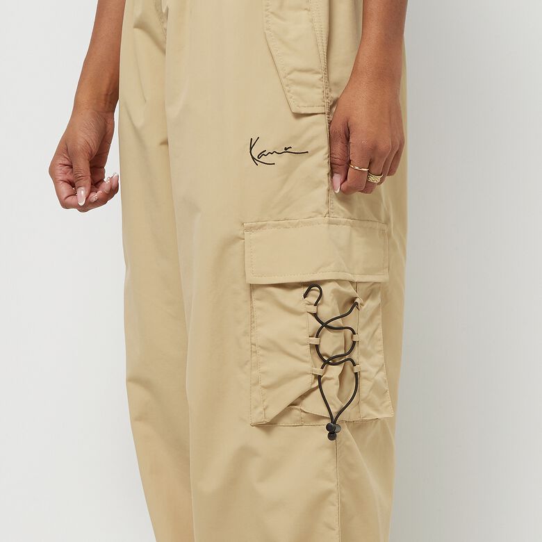 Small Signature Wide Parachute Pants