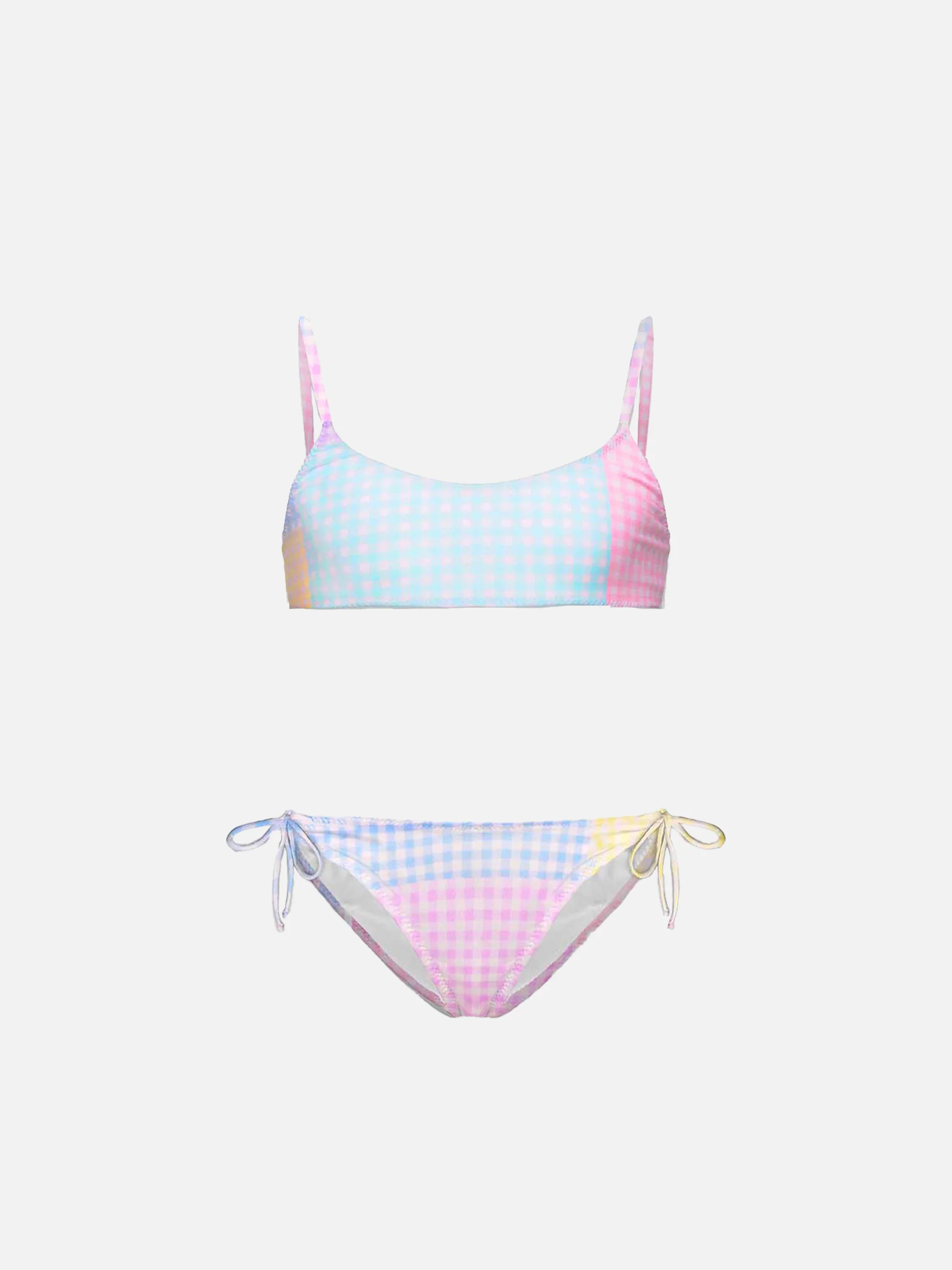 Patchwork-Mädchenbikini