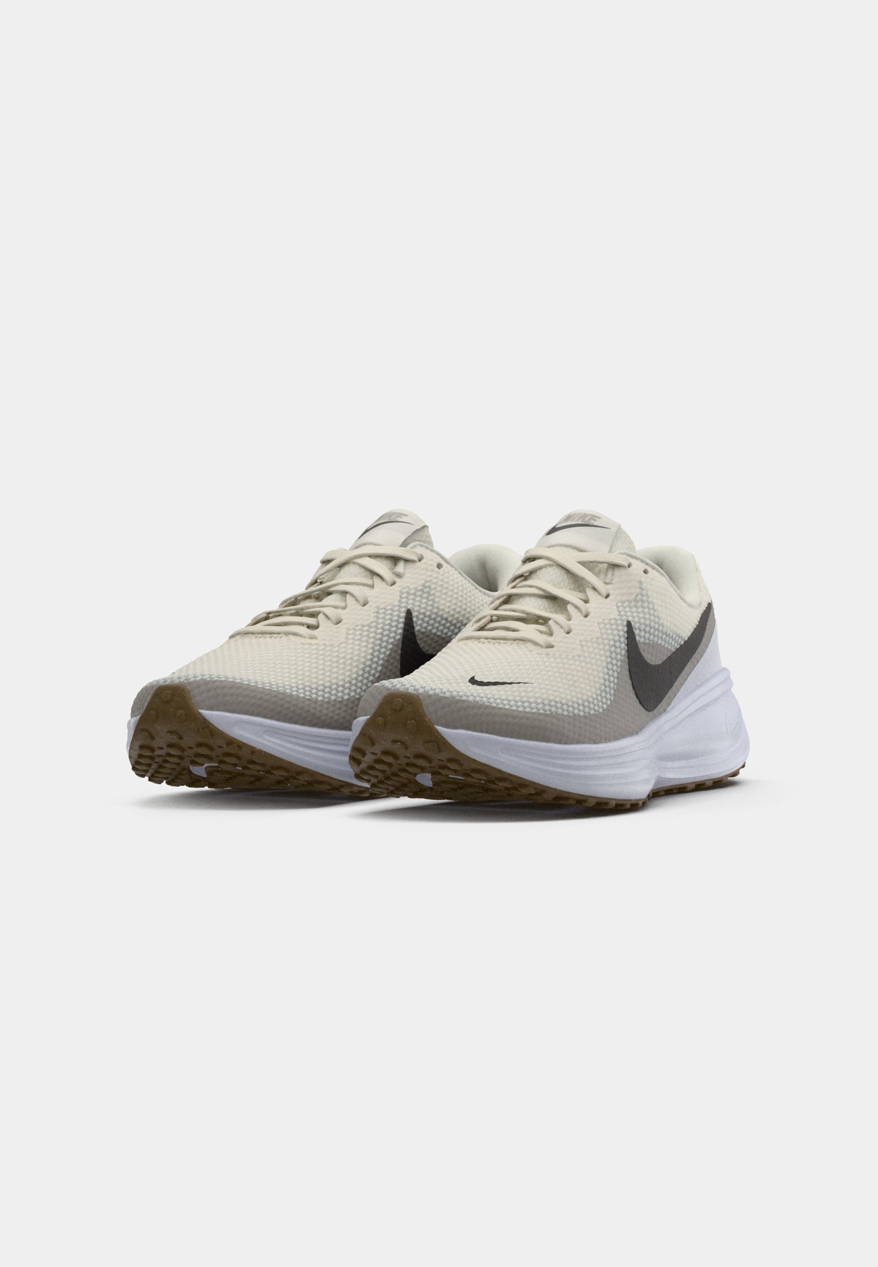Nike Performance REVOLUTION 8 - Buty do biegania po asfalcie - phantom/średni popielaty/szary college/średni brązowy
