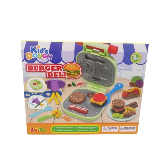 Set di plastilina - Set hamburger - Multicolore - Per bambini dai 3 anni in su