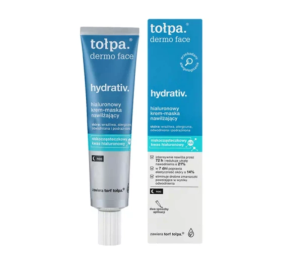 Tołpa Dermo Face Hydrativ hialuronowy krem maska nawilżający 40ml