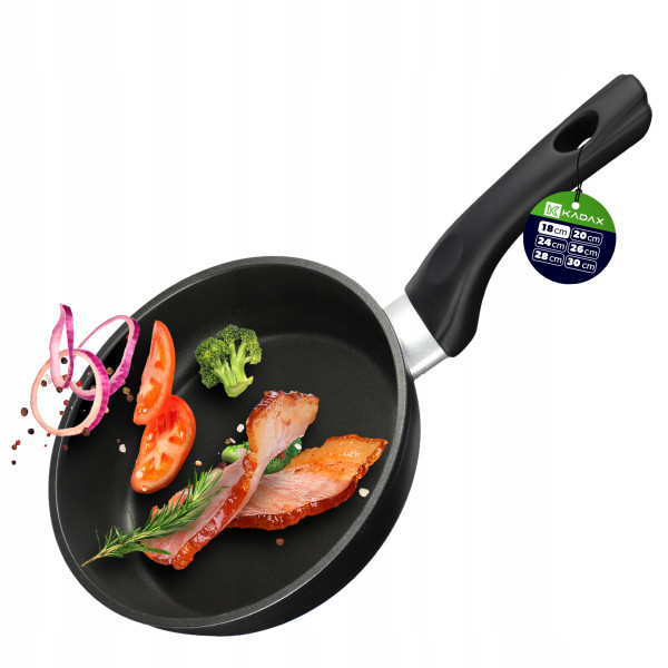 Patelnia 18 cm Do Smażenia Indukcja Gaz Non-Stick