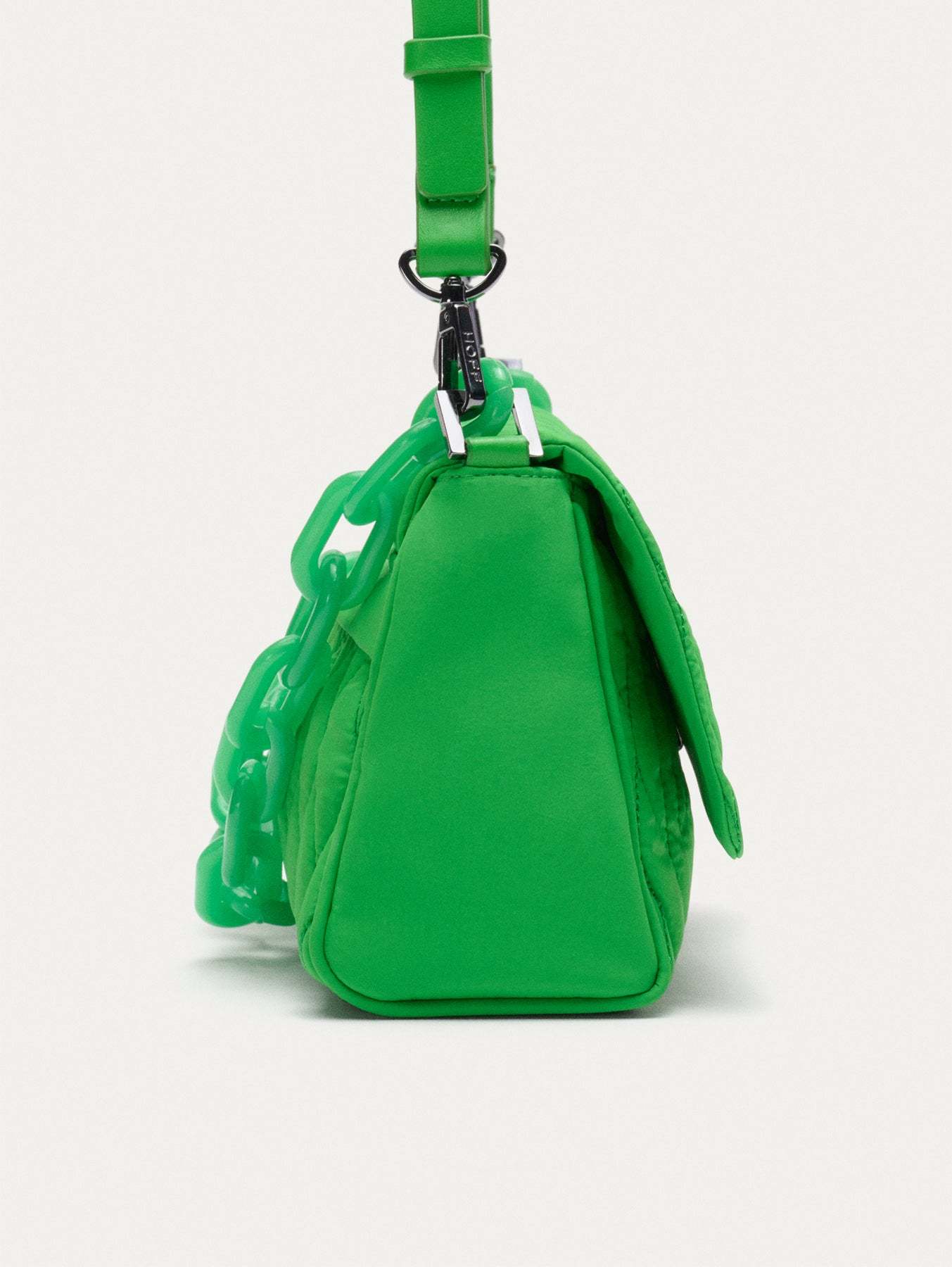 BOLSO ACOLCHADO NYLON QUILT VERDE
