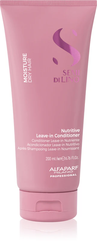 Alfaparf Milano Semi di Lino Moisture condicionador sem enxágue para cabelos secos