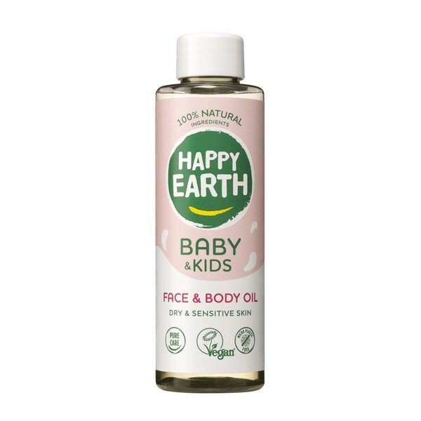 Happy Earth Baby & Kids 100% prirodno ulje za lice i tijelo<br>150ml