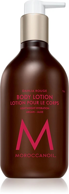 Moroccanoil Body Dahlia Rouge negovalno mleko za telo z arganovim oljem