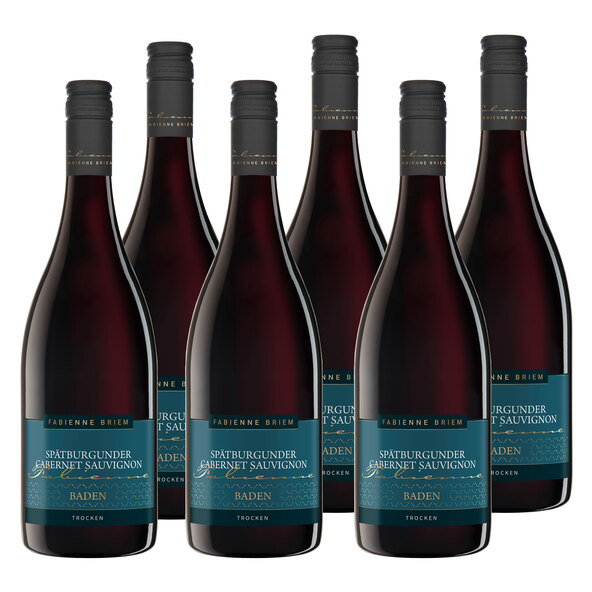 Baden Spätburgunder & Cabernet Sauvignon, 6 μπουκάλια των 0,75 λίτρων το καθένα