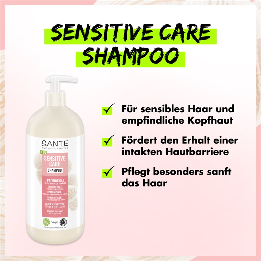Sante sampon érzékeny bőrre - 950 ml