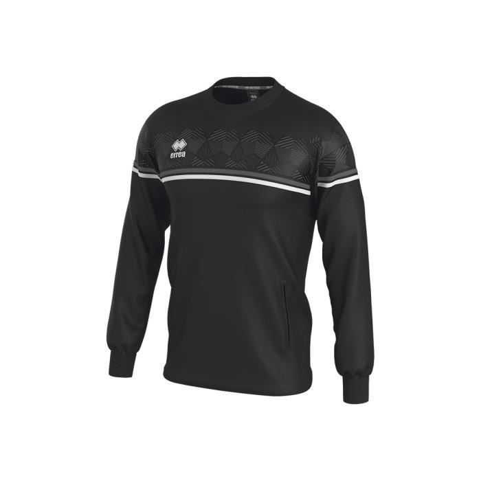 Giacca Errea Davis Junior - Multisport - Ragazzo - Nero/Grigio/Bianco - Bambino - Vestibilità regolare