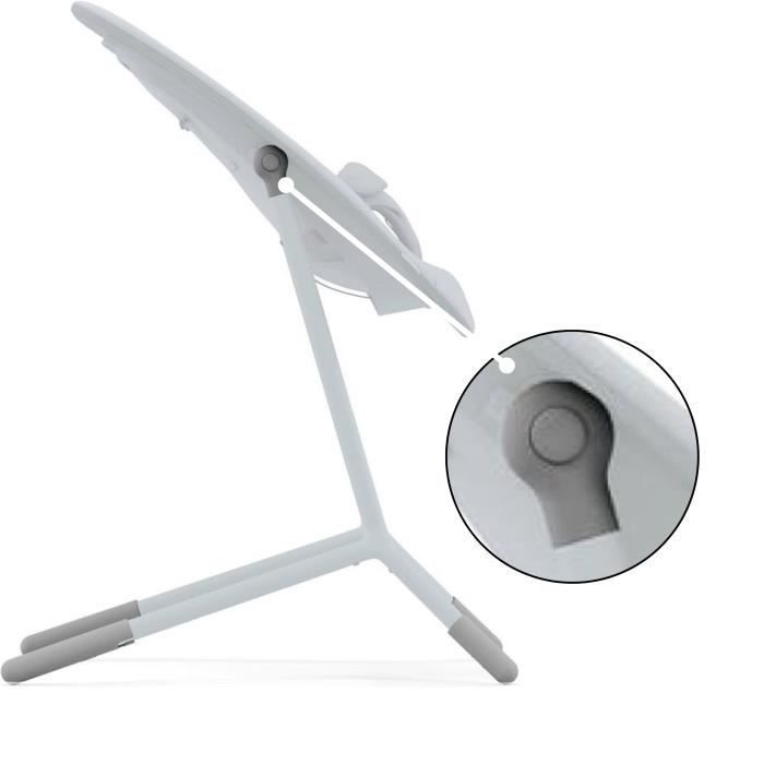 Cybex Lemo Hochstuhl-Adapterset – Hellgrau