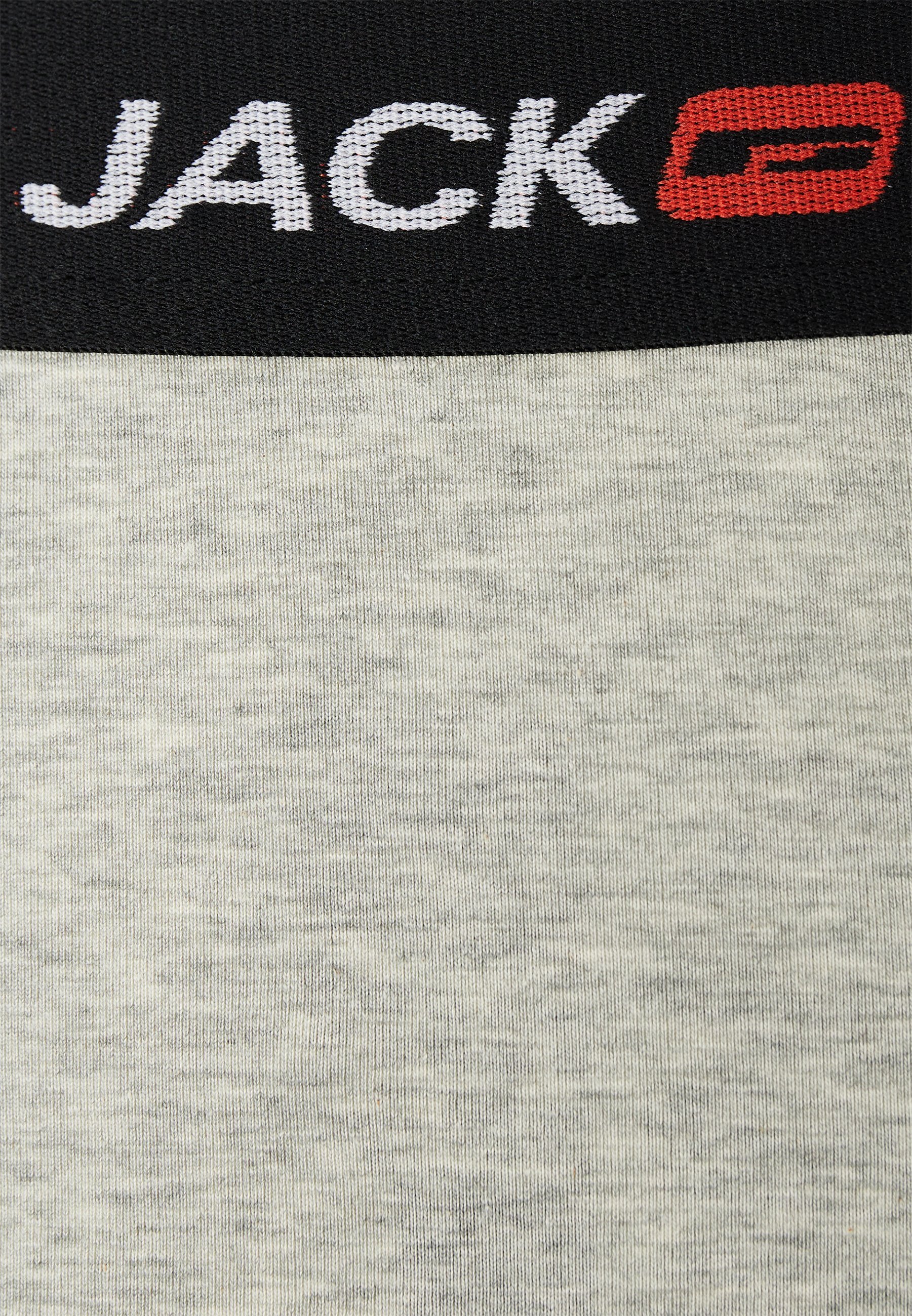Jack & Jones JACCORP OLD LOGO SHORTS 3 PACK - Hosen - hellgrau/weiß/schwarz