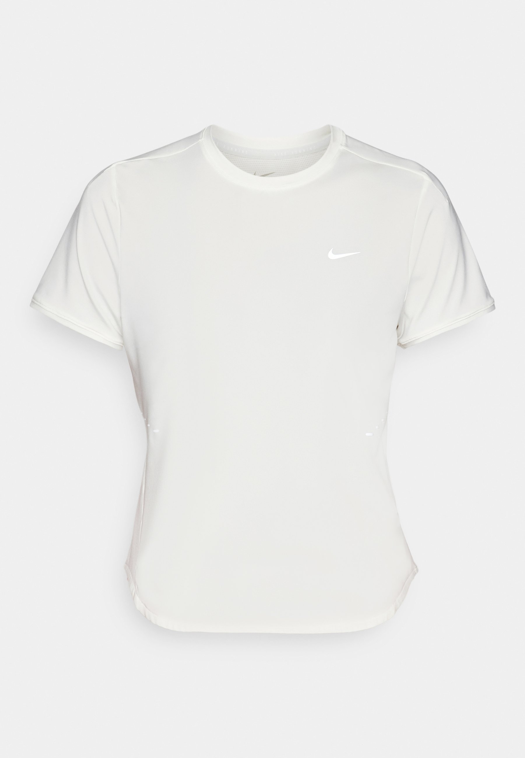 Nike Performance SWIFT TOP - Sport T-shirt - zeilwit/reflecterend zilver