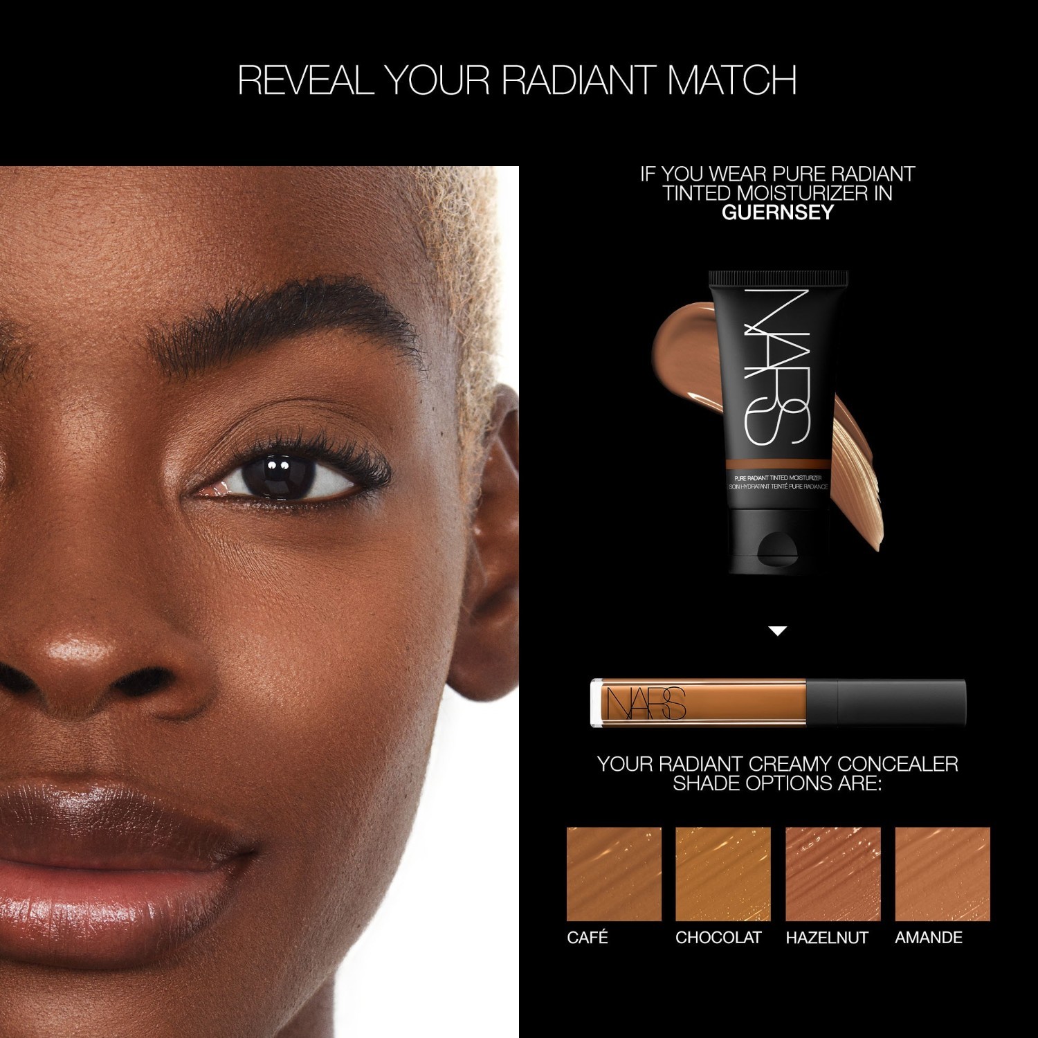 NARS „Pure Radiant“ tonuotas drėkinamasis kremas nuo saulės SPF 30, 50 ml