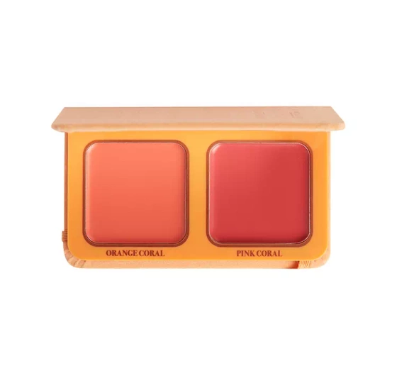 Makeup Revolution x Maffashion paleta do twarzy Rosa Coral Way 4,2g