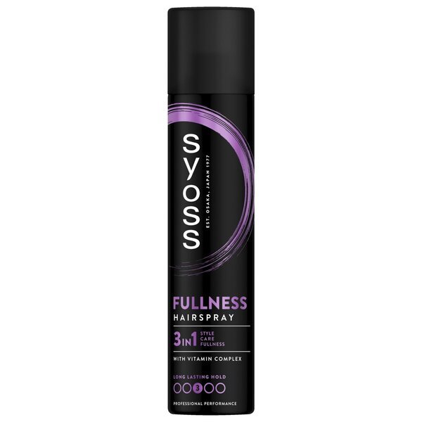 Lak na vlasy Syoss Hold 3 Fullness 300ml