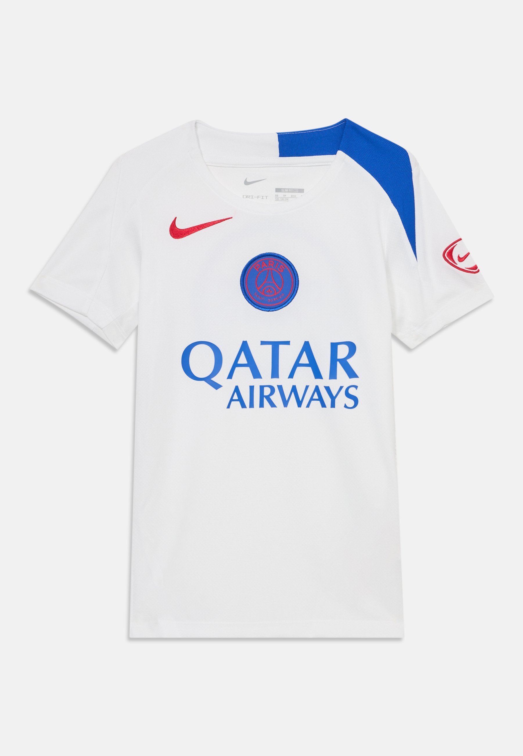 PARIS GERMAIN UNISEX - Sportovní tričko - white/hyper royal/global red