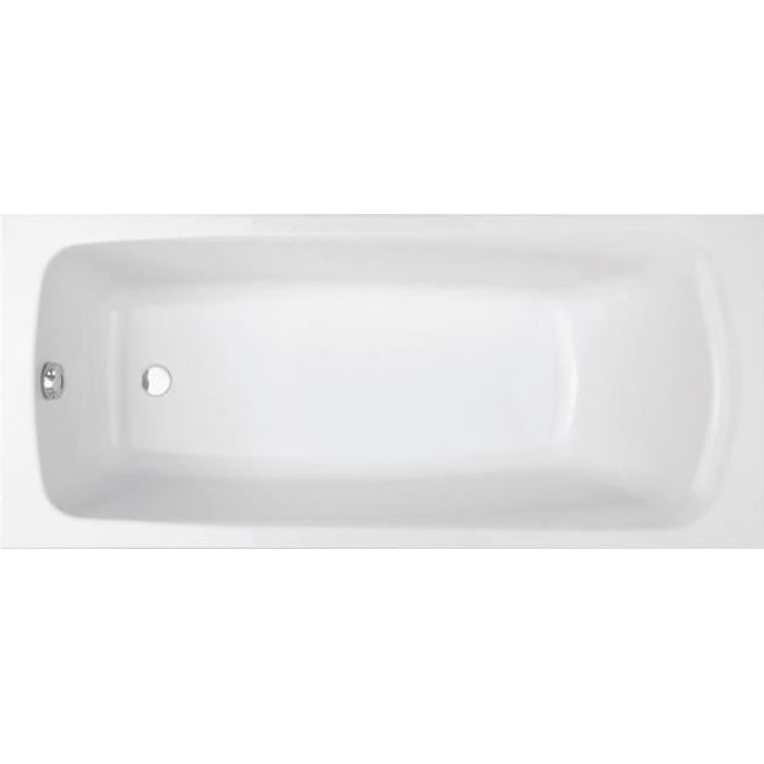 Jacob Delafon E6115-00 Brive Bañera rectangular 170x75 cm blanco