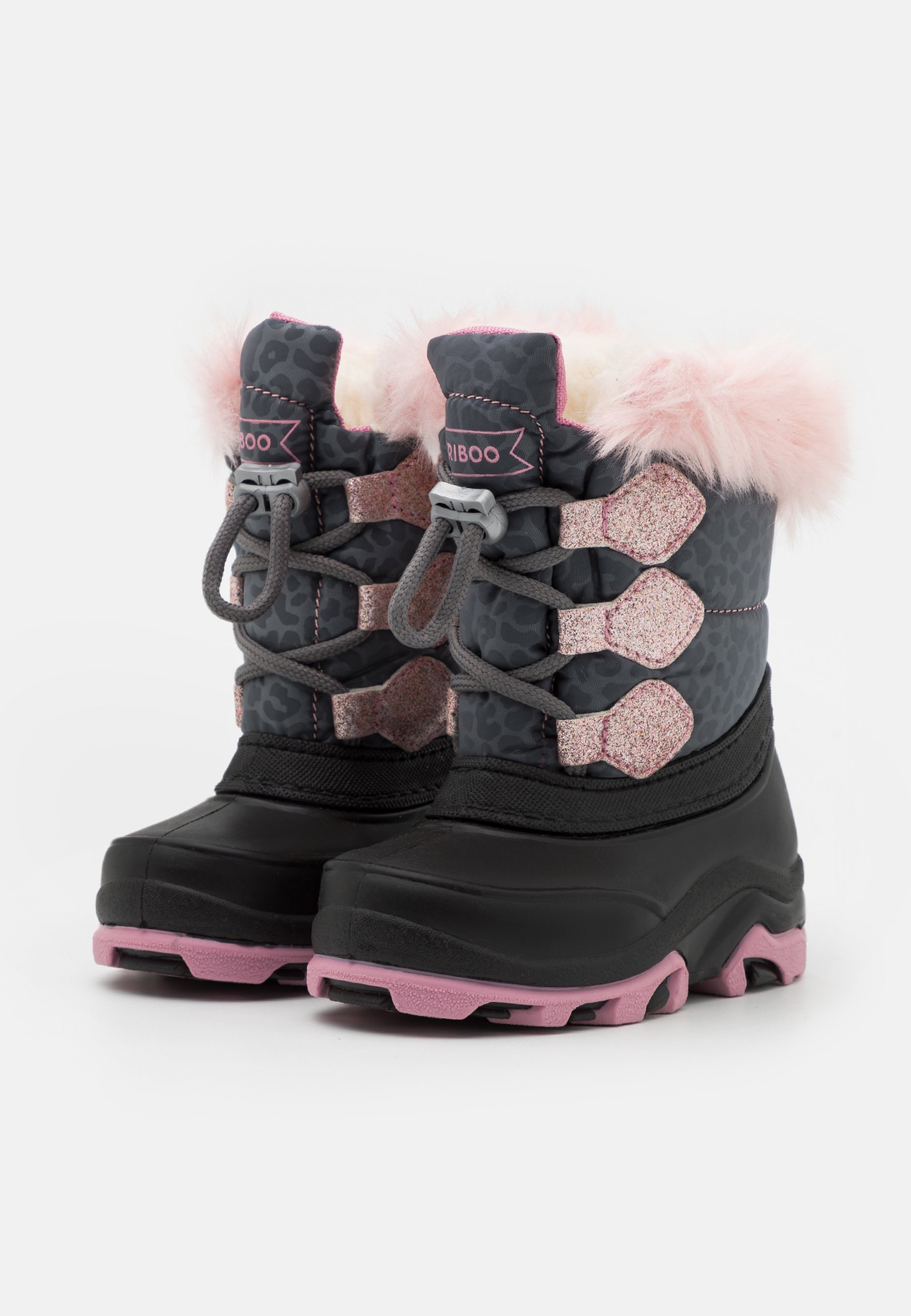 Buty zimowe Friboo - ciemnoszare